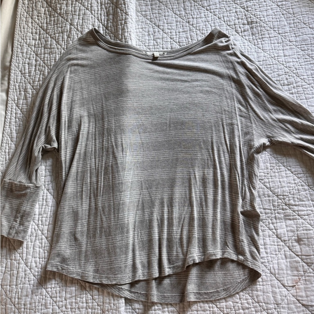 Joie rayon slouchy striped top